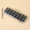 Pill Box 7 Days, Medication Box, Weekly Pill Box Organiser for